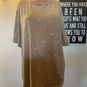 Coupe Standard Regular Fit Sunshine & Palm Trees Tee | Size XXL | Like New